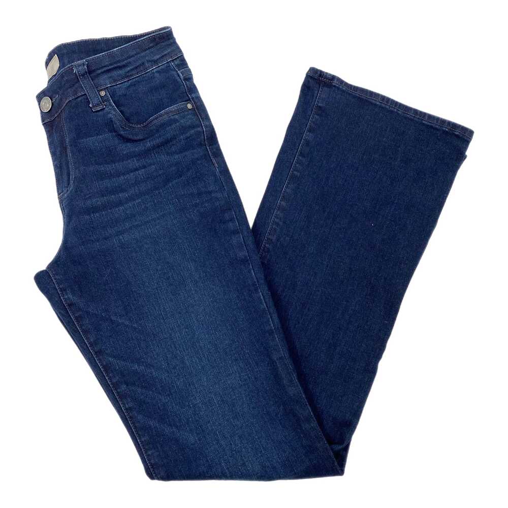 Kut from the Kloth Dark Wash Natalie Flare Jeans | Women’s Size 6